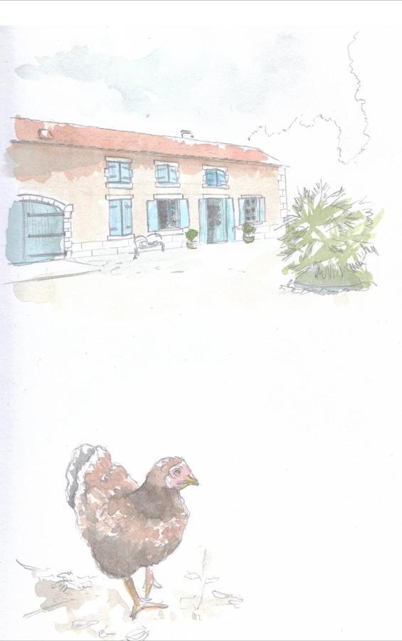 Maison D'Hotes La Chabanaise - Marais Poitevin Cramchaban 외부 사진